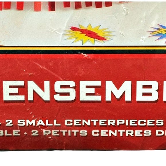 Marvel Spiderman Birthday Party Stand-up Centerpieces 1 Large 2 Small w Confetti - Picture 4 of 7